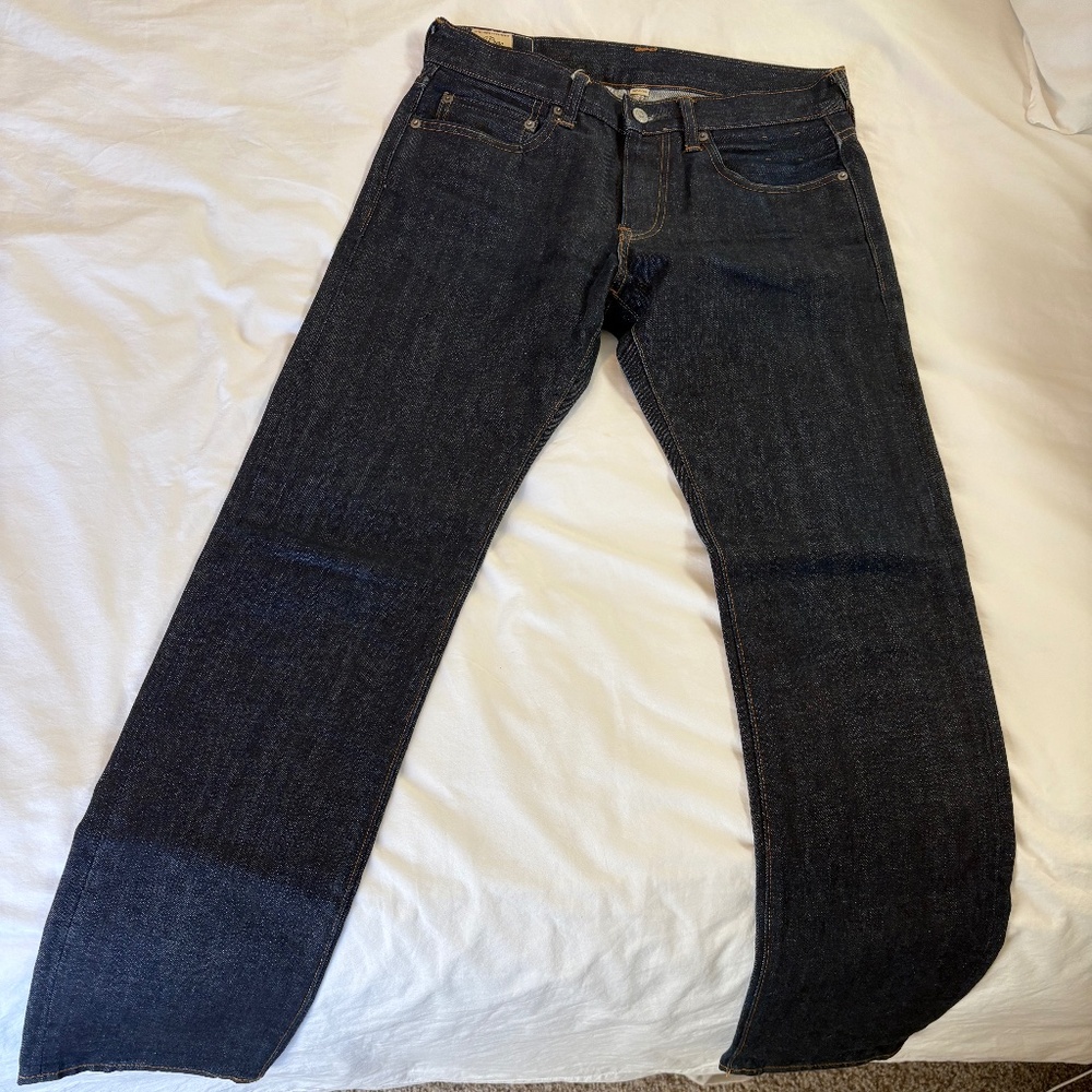 J. Crew 484 Resin Selvage Denim 29x32